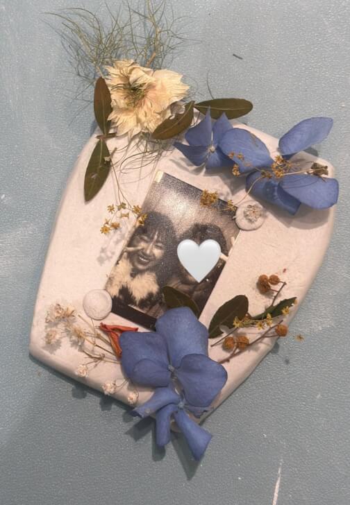 Air-Dry Clay Photo Frame and Dried Flower Magnet Workshop