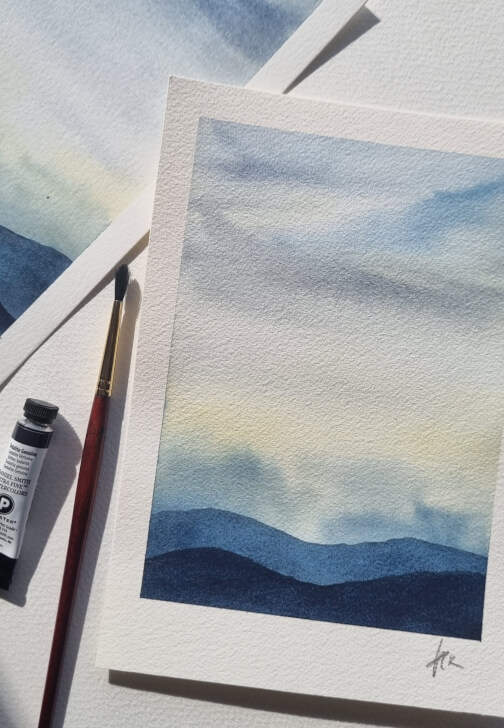 Atmospheric Watercolour Landscape Painting Class
