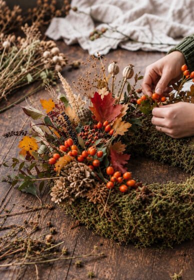 Autumn Wreath Making Workshop