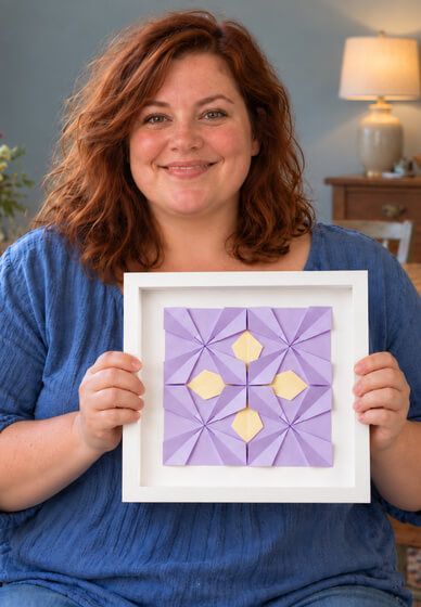 Beautiful Origami Mosaic Workshop