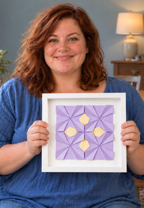 Beautiful Origami Mosaic Workshop
