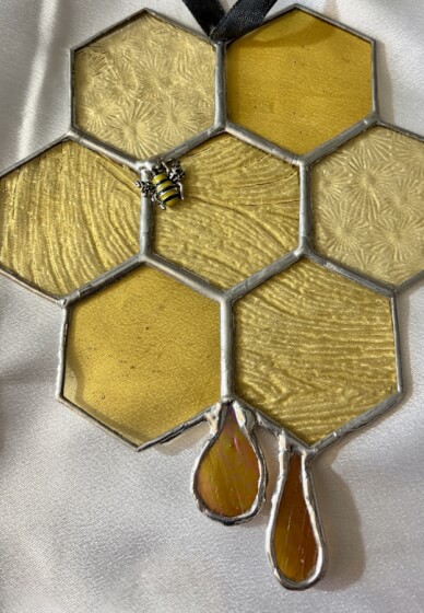 Bee-utiful Stained Glass – Honeycomb Lightcatcher Workshop