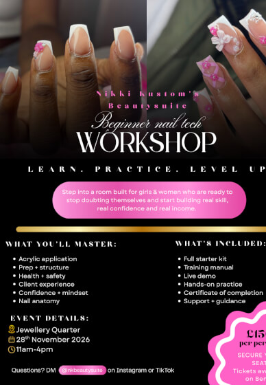 Beginner Nail Tech Workshop