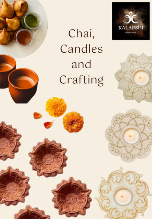 Chai and Diya Making Workshop: Lippan or Clay Diya