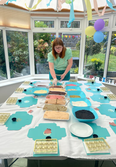 Children Birthday Chocolate Brigadeiro Making Party Around London