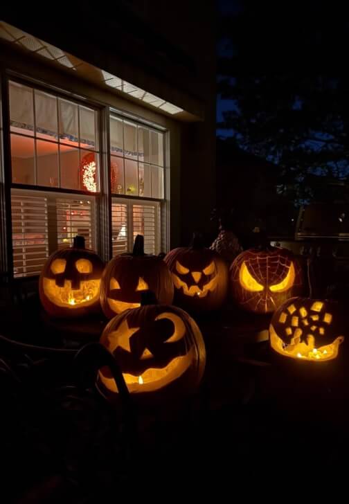 Childrens Pumpkin Carving