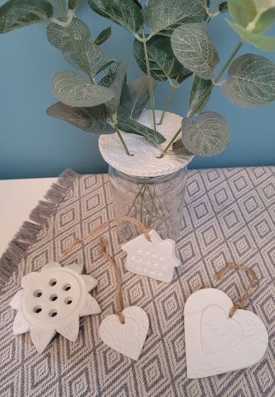 Christmas Air Dry Clay Decorations Workshop