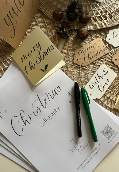 Christmas Calligraphy Workshop