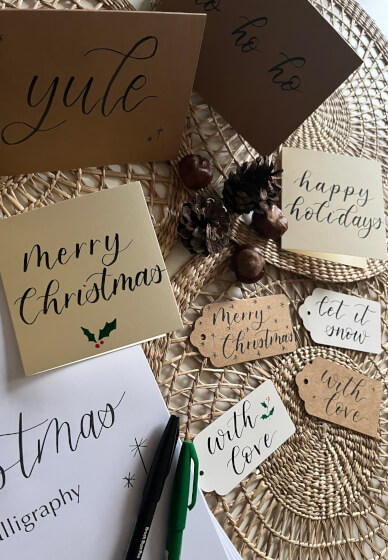 Christmas Calligraphy Workshop