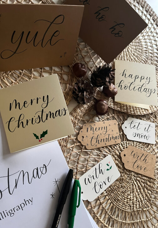 Christmas Calligraphy Workshop