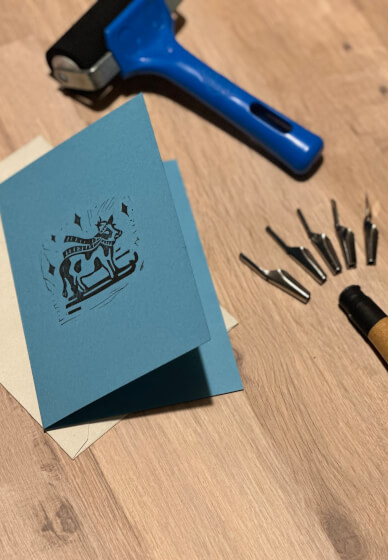 Christmas Card Printing Workshop