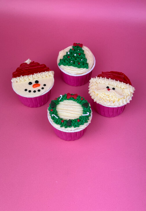 Christmas Cupcake Decorating Class for Kids