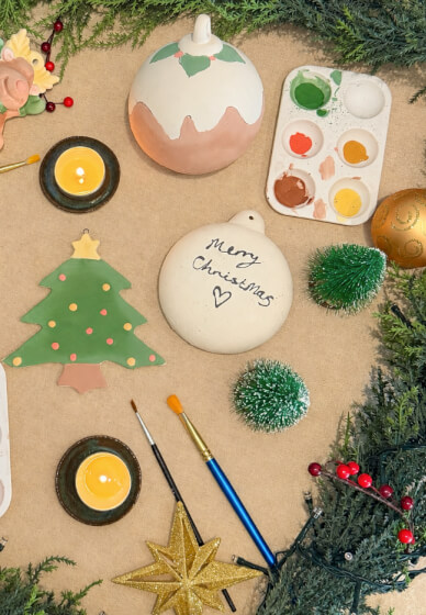 Christmas Pottery Painting Evening