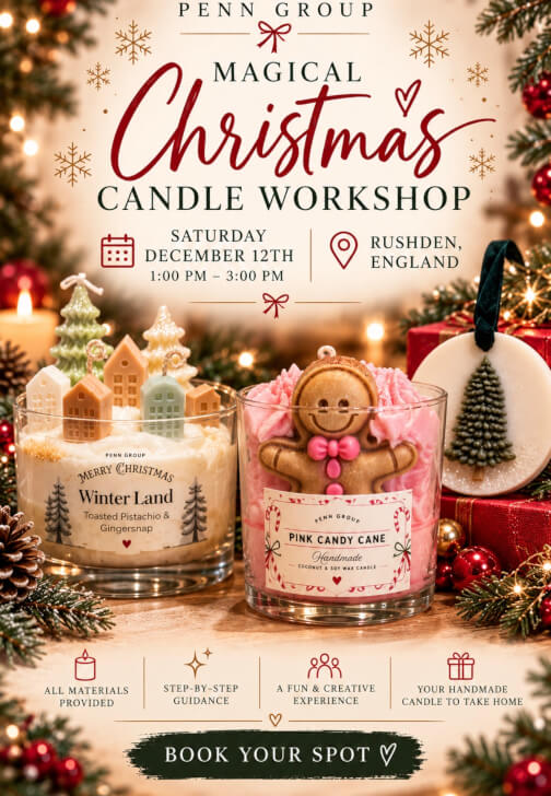 Christmas Scented Candle Workshop