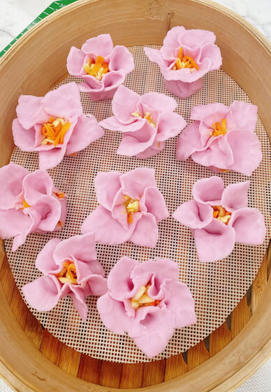 Colourful Vegan Steamed Dumplings Masterclass