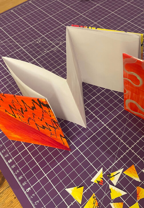 Concertina Art Book Making Class London | Gifts | ClassBento