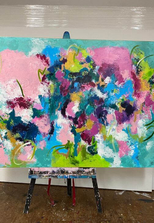 Create Your Own Abstract Artwork for Your Home