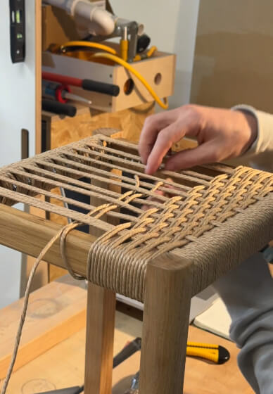 Danish Paper Cord Weaving Workshop