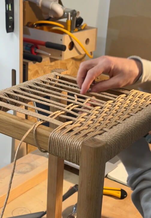 Danish Paper Cord Weaving Workshop