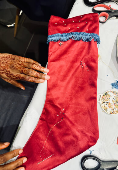 Decorate Your Own Christmas Stocking Workshop