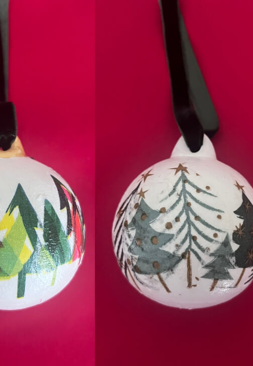 Decoupage Bauble Workshop