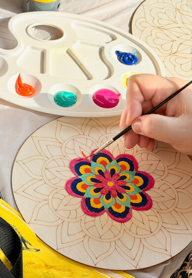 Diwali Rangoli Painting Experience