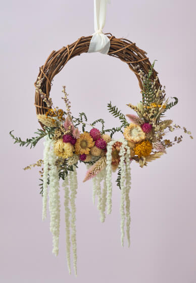 Dried Flower Wreath Making Workshop