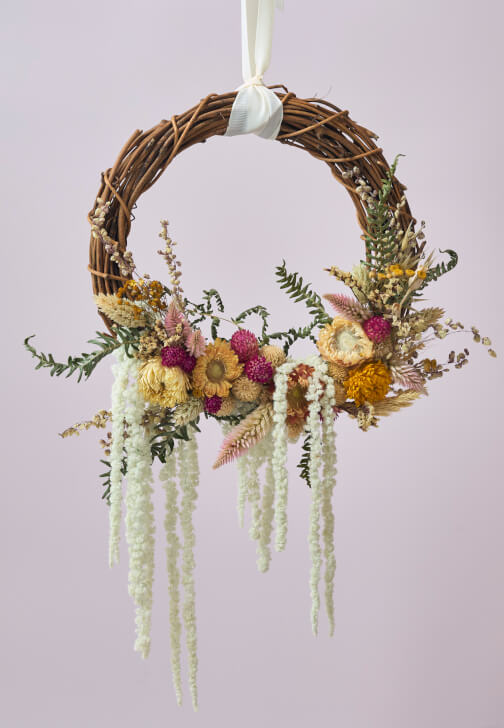 Dried Flower Wreath Making Workshop