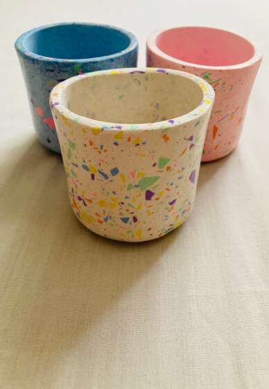 Eco-resin Terrazzo Plant Pot Workshop