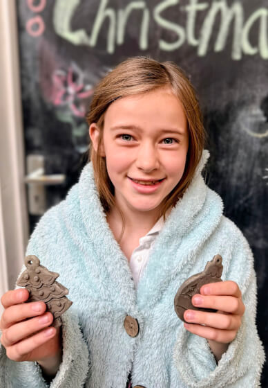 Family-Friendly Holiday Clay Sculpture Class