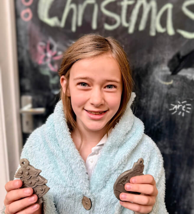Family-Friendly Holiday Clay Sculpture Class