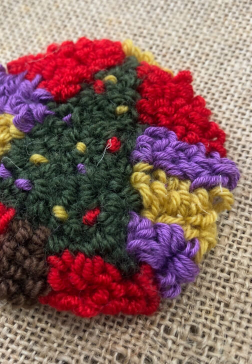 Festive Punch Needle Workshop at Kirkstall Forge