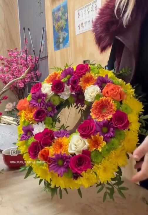 Fresh Flower Wreath Workshop