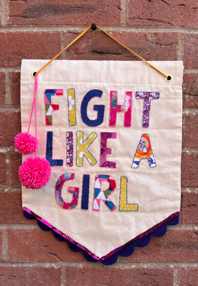 Full Fat Social Feminist Banner Workshop and Wine