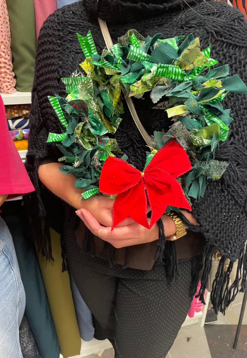 Good Wreath | Fabric Wreath Making
