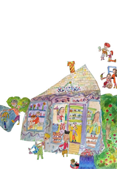 Notting Hill Colourful Houses: Half-Term Sketching Workshop