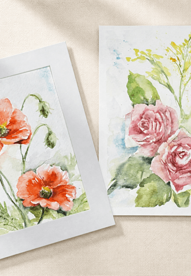 Ikebana and Watercolour Workshop