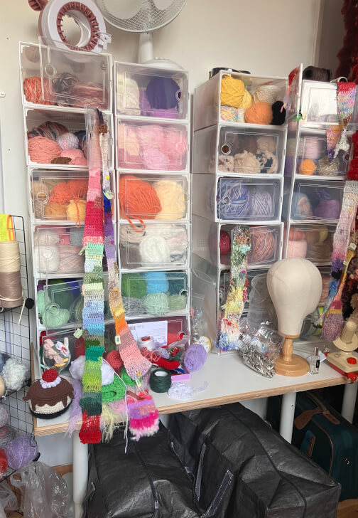 Independent Crochet Experience - Yarn Library