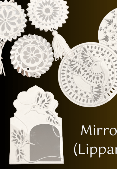 Lippan Art Workshop: Mirror Mosaic Art