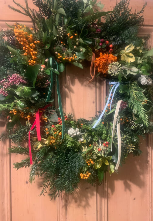 Luxury Christmas Wreath Workshop - the Stirling Arms
