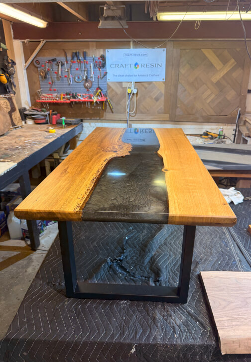 Make Your Own Wood and Resin Coffee Table Experience
