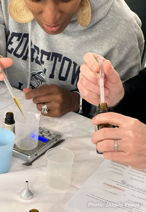 Natural Aromatherapy Perfume Making Workshop