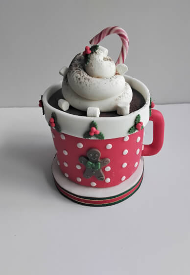 New Course. Festive Evening Cake Decorating and Sip Class
