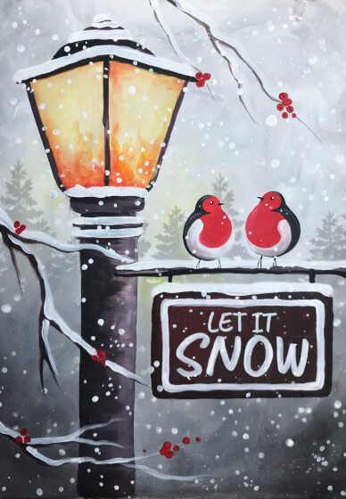 Paint and Sip Class - Prince of Wales Farnborough
