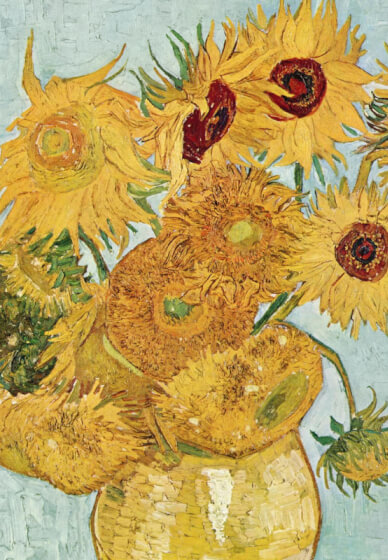 Palette Knife Textured Painting Class: Van Gogh's Sunflowers