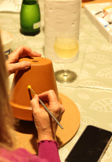 Plant Pot Painting Workshop