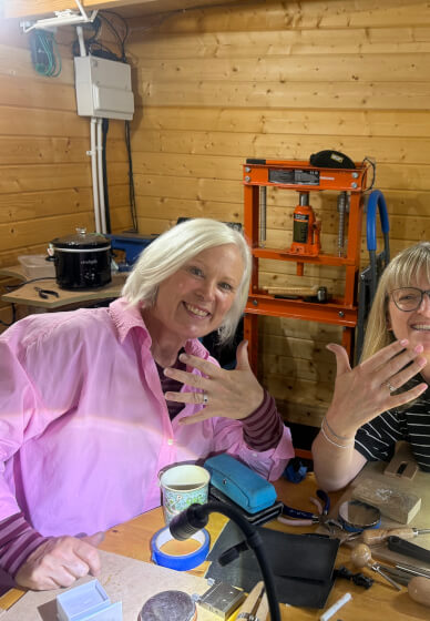 Private Silver Jewellery Making Class for Two