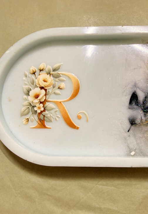 Resin Trinket Tray Workshop