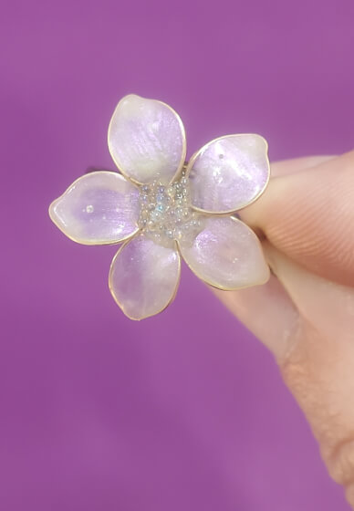 Ring Workshop - Dip Resin Flower
