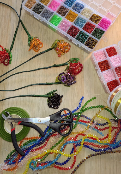 Rose Beading Course